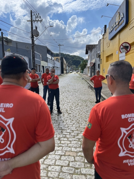 Samae Apoia Treinamento de bombeiro civis